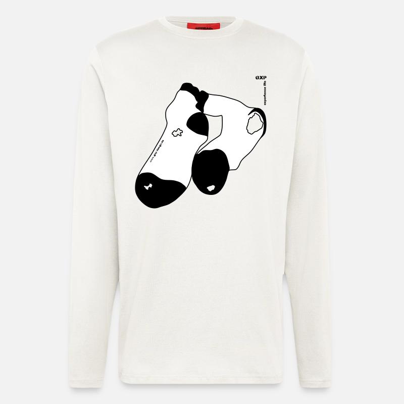 gxp old sock - old sock - Longsleeve - made by SPREAD  - OFF WHITE