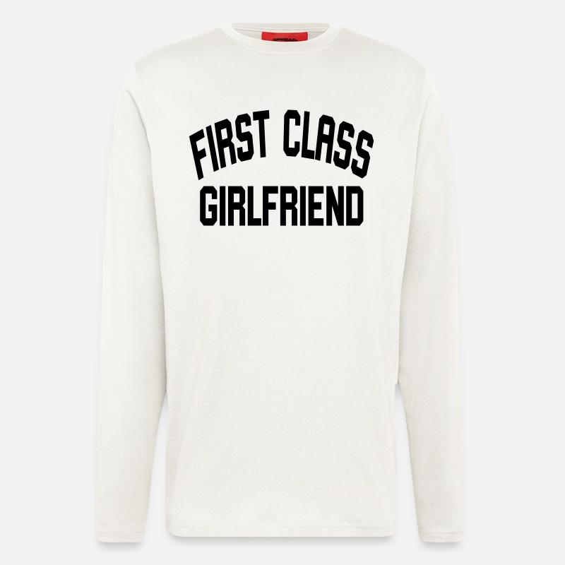 First Class Girlfriend - Longsleeve - made by SPREAD  - OFF WHITE