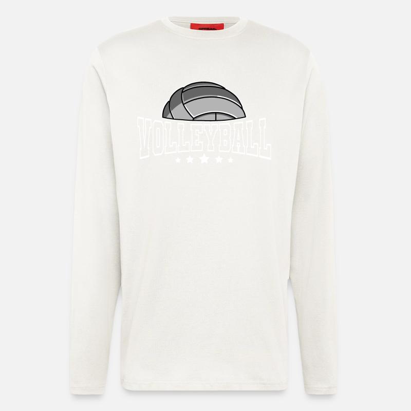 Volleyball - Longsleeve - made by SPREAD  - OFF WHITE