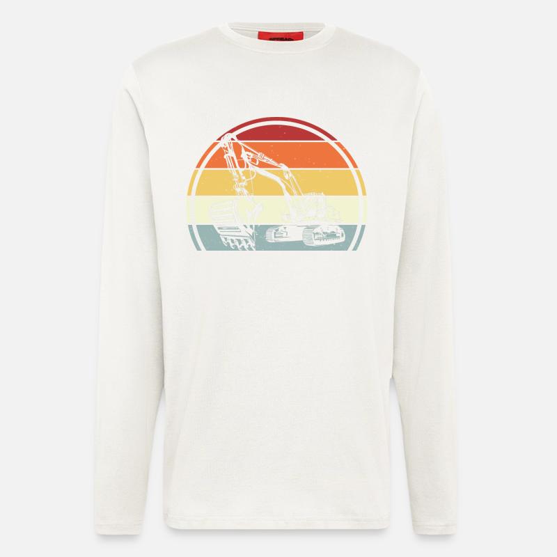 Bagger - Langarmshirt - made by SPREAD  - OFF WHITE