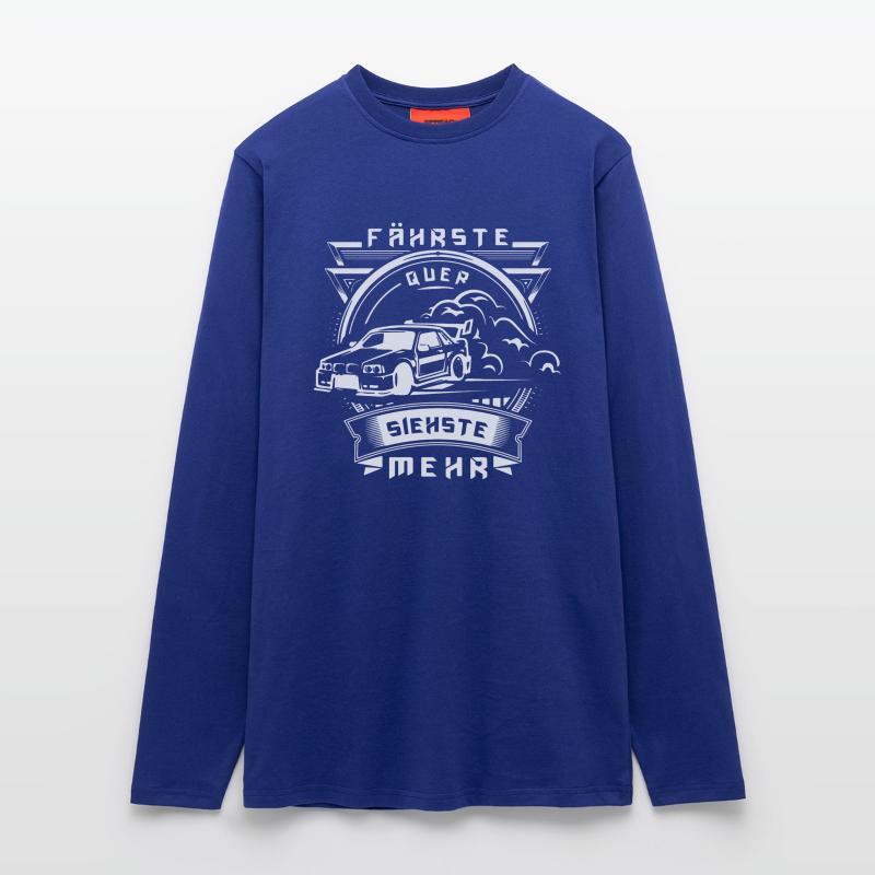 Fährste quer, siehste mehr! Langarmshirt - made by SPREAD 