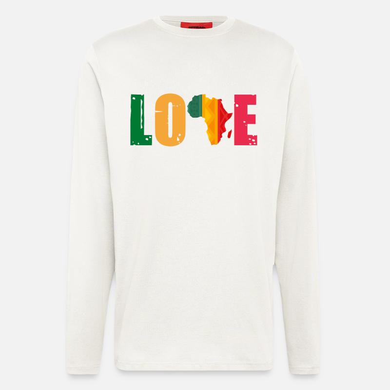 Afrika - Langarmshirt - made by SPREAD  - OFF WHITE