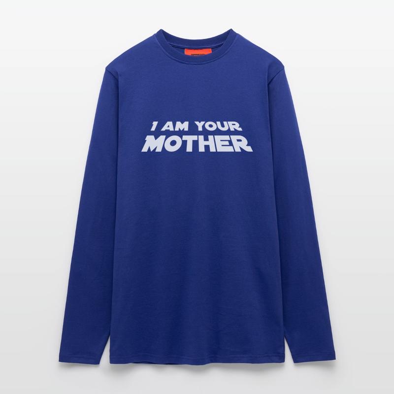 Je suis ta mère Manches longues bio décontracté fabriqué en UE