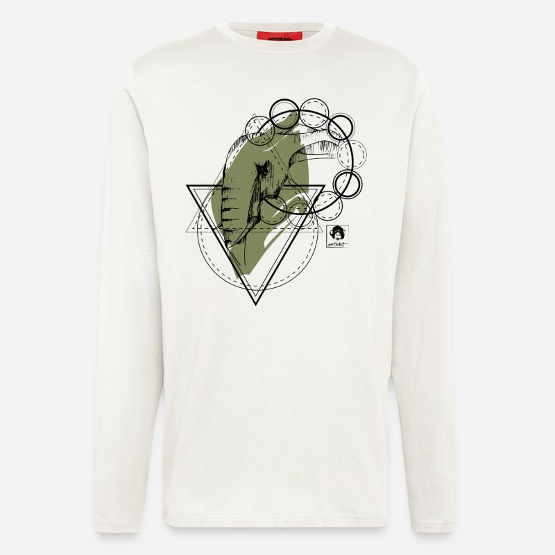 Elefant - Langarmshirt - made by SPREAD  - OFF WHITE