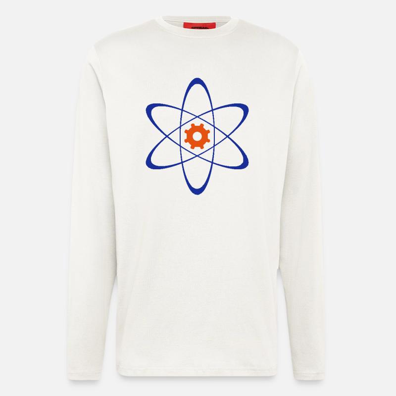 Fachschaft Physik+Technik Uni DuE - Langarmshirt - made by SPREAD  - OFF WHITE