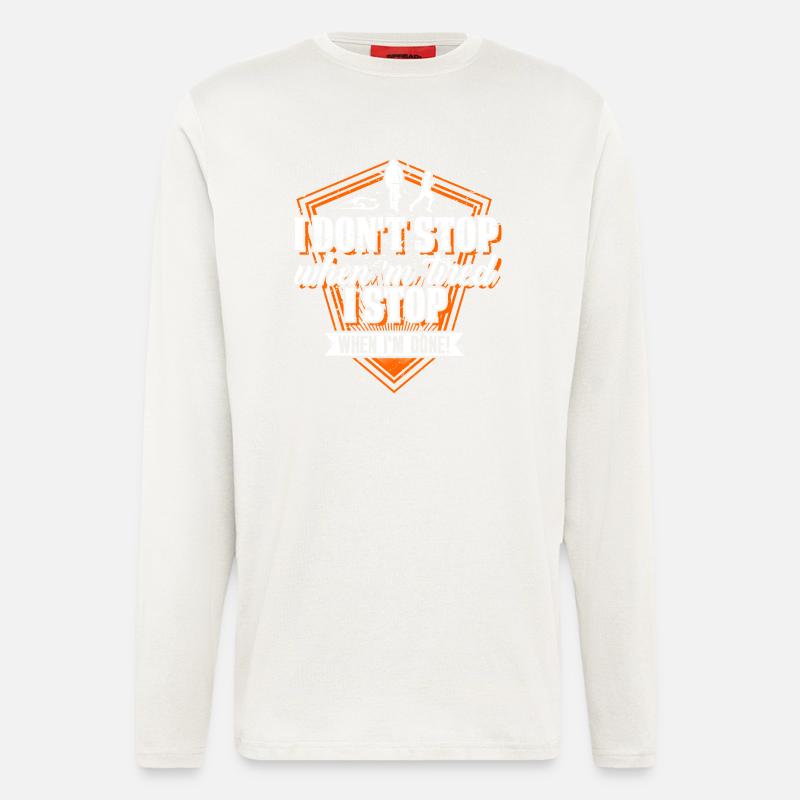 triatlon_1 - Langarmshirt - made by SPREAD  - OFF WHITE