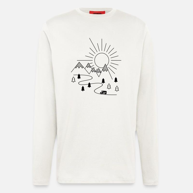 Wohnmobil - Langarmshirt - made by SPREAD  - OFF WHITE