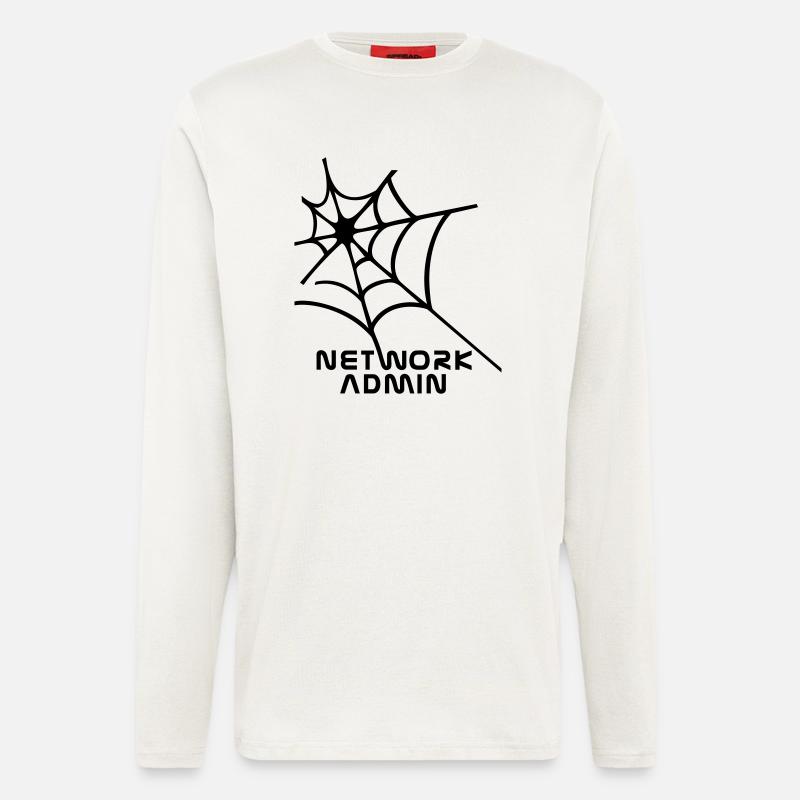 network admin - Longsleeve - made by SPREAD  - OFF WHITE