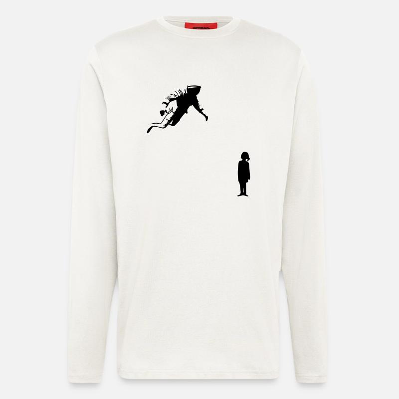 Interstellar_Murph_ - Langarmshirt - made by SPREAD  - OFF WHITE