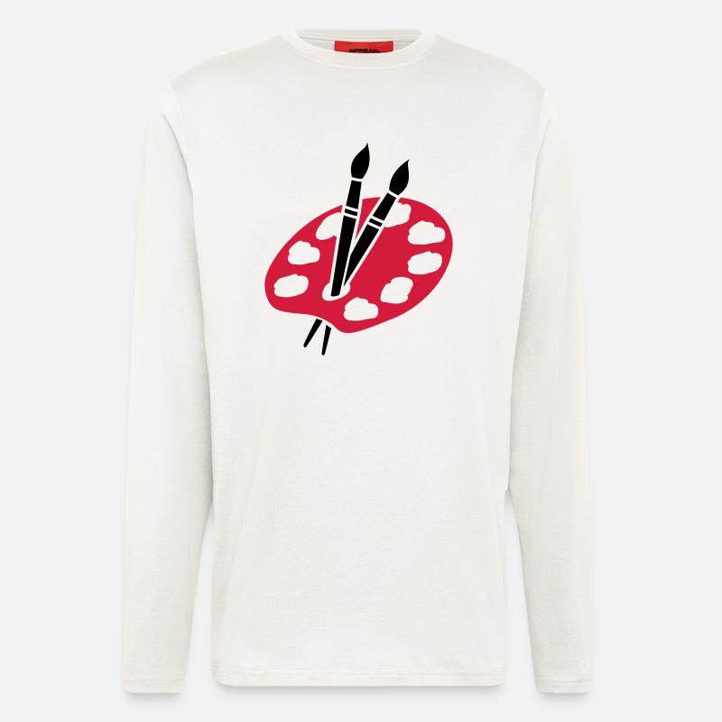 Maler - Langarmshirt - made by SPREAD  - OFF WHITE