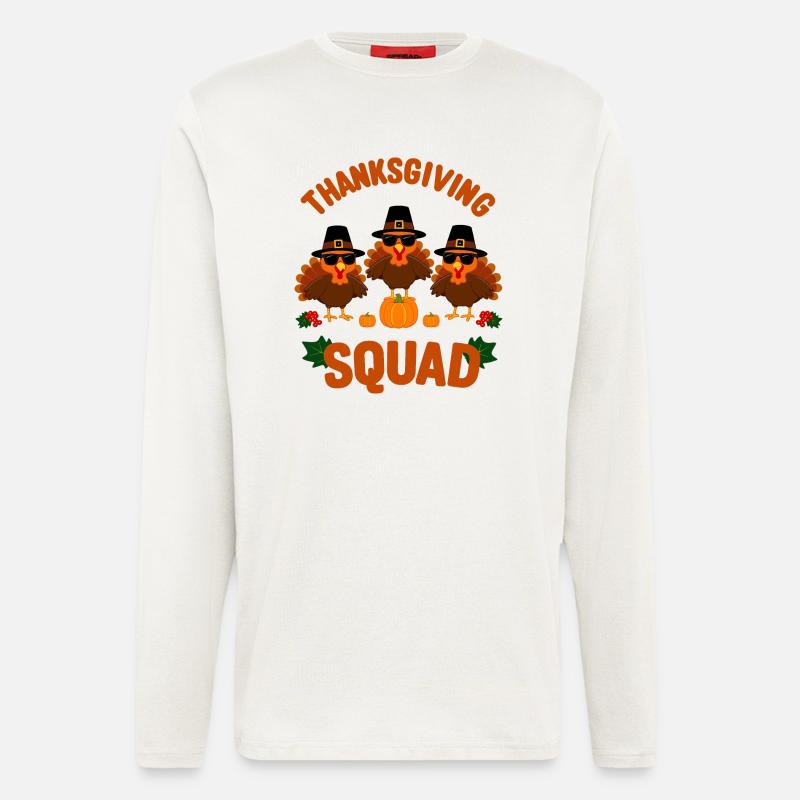 Erntedank Trupp - Langarmshirt - made by SPREAD  - OFF WHITE