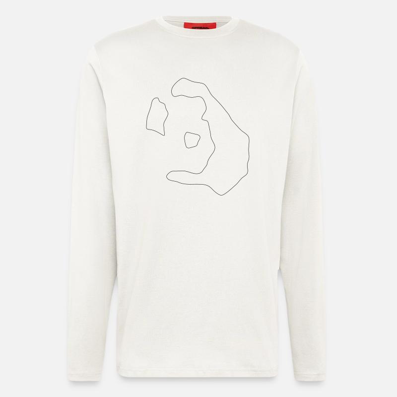 Santorini - Langarmshirt - made by SPREAD  - OFF WHITE