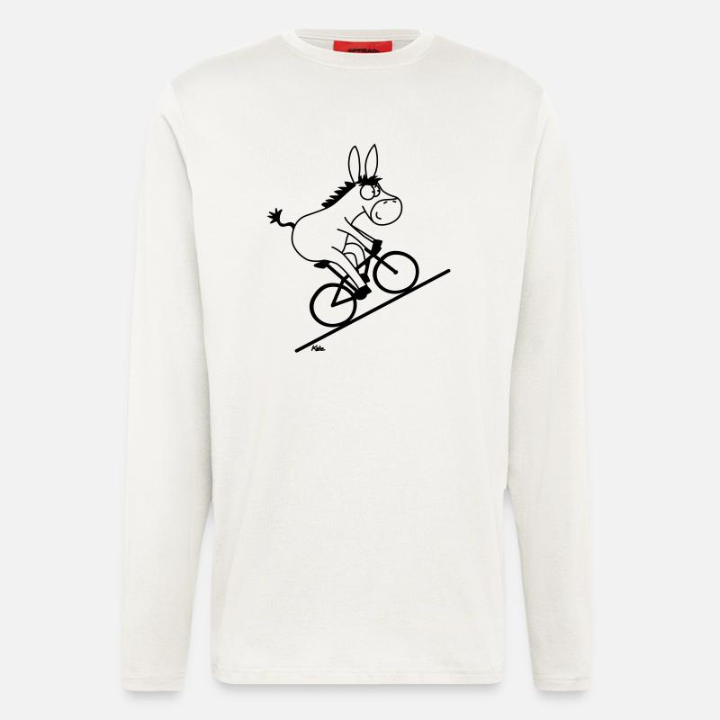 Drahtesel - Langarmshirt - made by SPREAD  - OFF WHITE