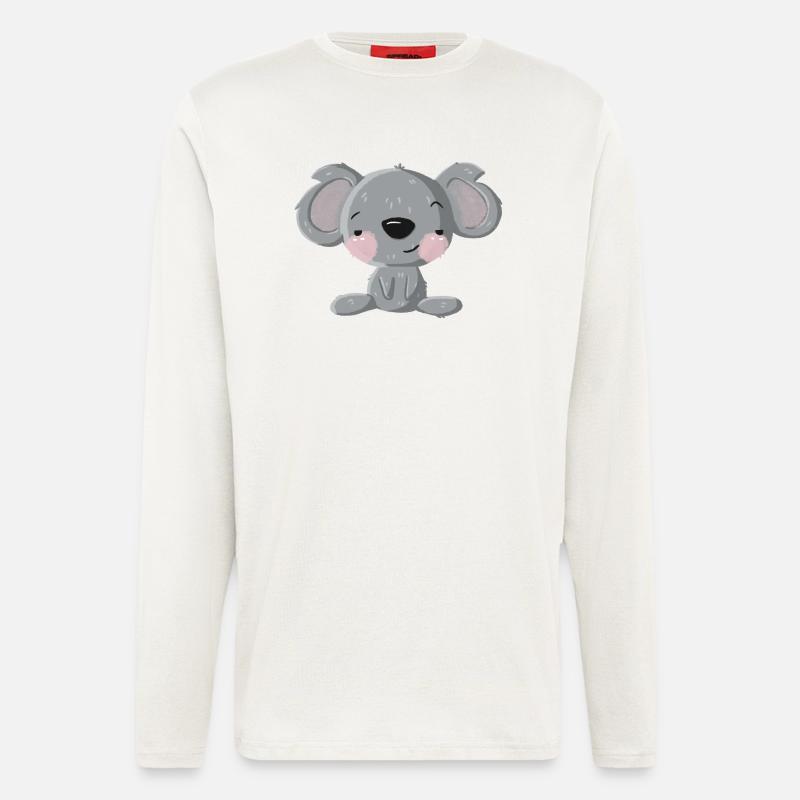 Flirt Koala - Langarmshirt - made by SPREAD  - OFF WHITE