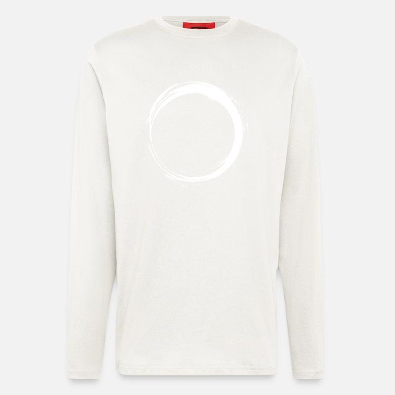 kreis - Langarmshirt - made by SPREAD - OFF WHITE