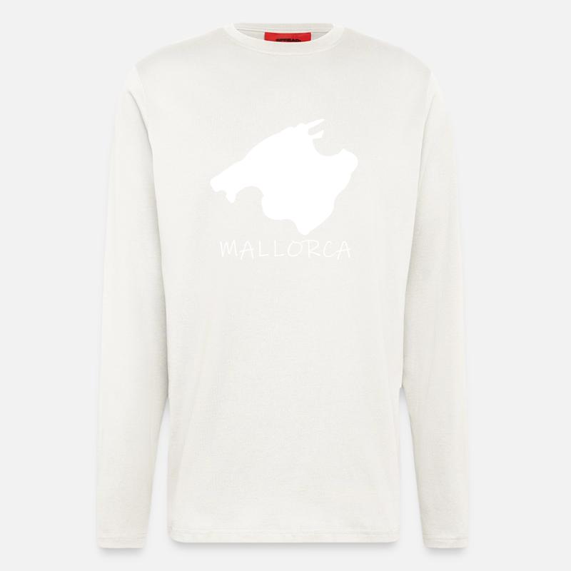 Mallorca - Langarmshirt - made by SPREAD  - OFF WHITE