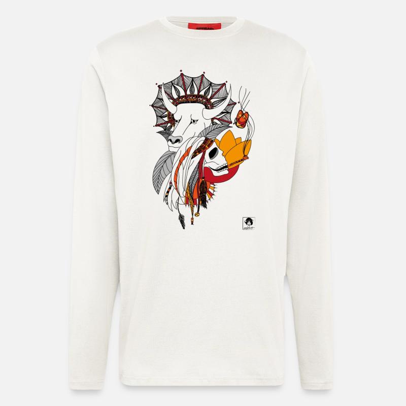 AMSUD - Langarmshirt - made by SPREAD  - OFF WHITE
