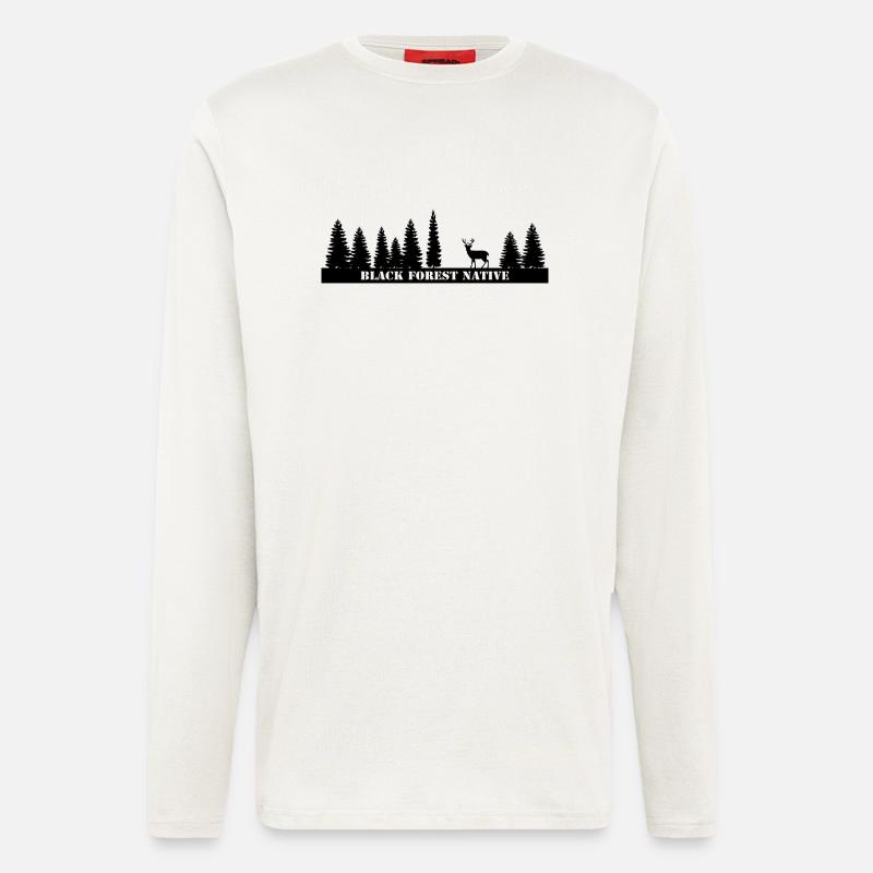 Black Forest Native - Langarmshirt - made by SPREAD  - OFF WHITE
