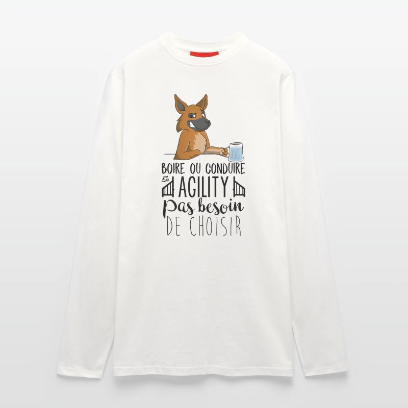 Trinken oder Fahren - Schäferhund Langarmshirt - made by SPREAD 