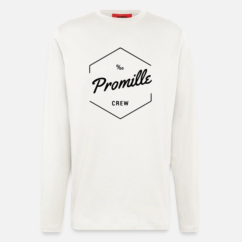 promille - Langarmshirt - made by SPREAD  - OFF WHITE