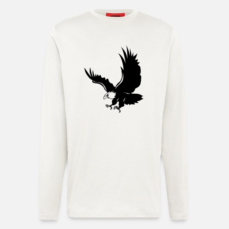 Eagle - Longsleeve - made by SPREAD  - OFF WHITE