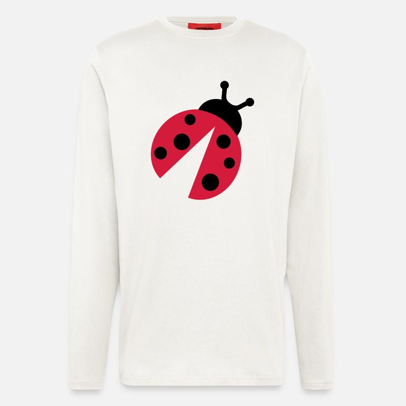 Marienkäfer - Langarmshirt - made by SPREAD  - OFF WHITE