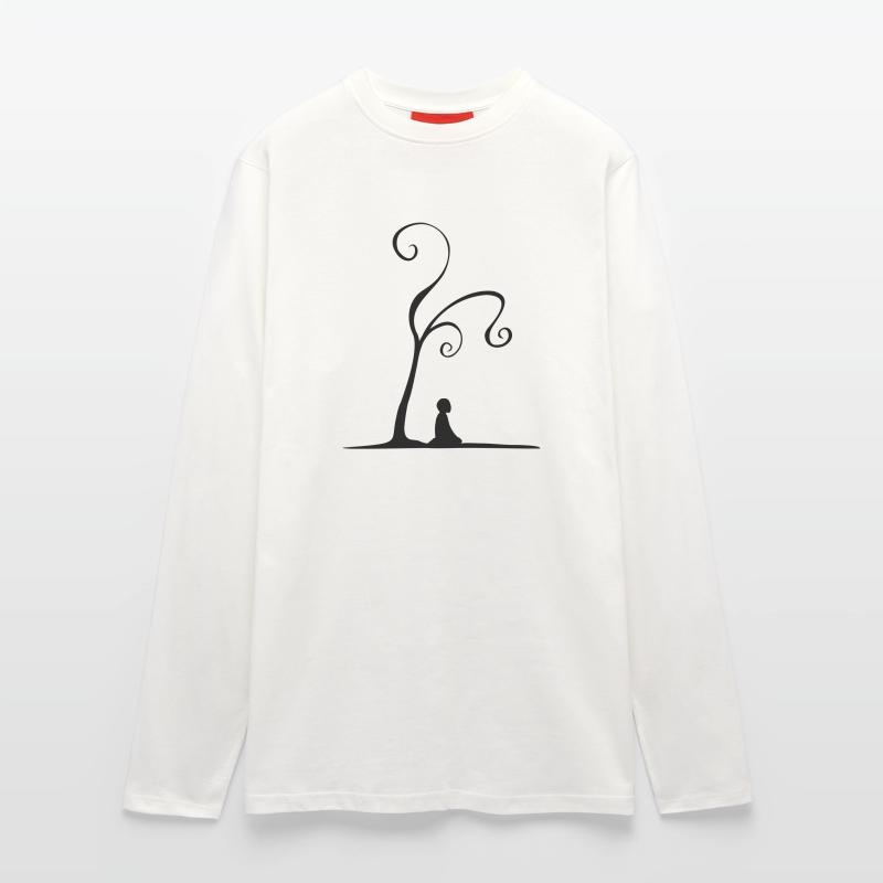 meditation under tree Longsleeve - made by SPREAD 