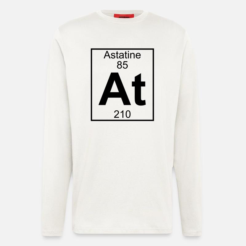 Astatine (At) (element 85) - Longsleeve - made by SPREAD  - OFF WHITE