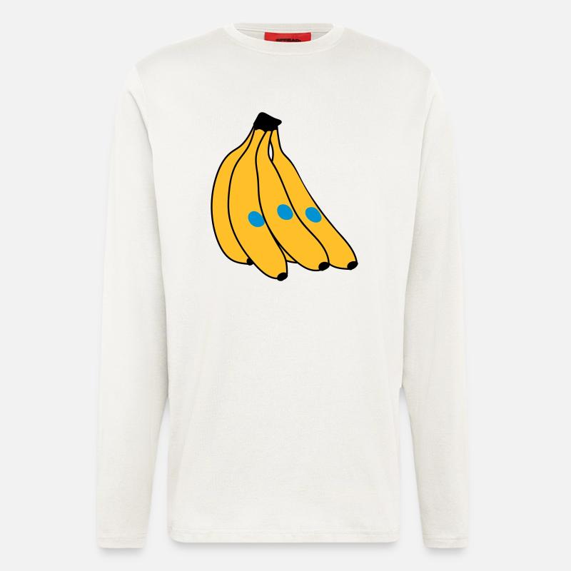 Banana - Langarmshirt - made by SPREAD  - OFF WHITE