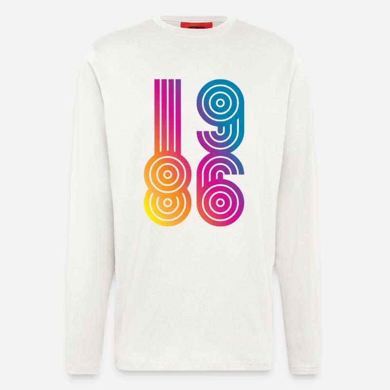 86 Eight Six 1986 - Longsleeve - made by SPREAD  - OFF WHITE