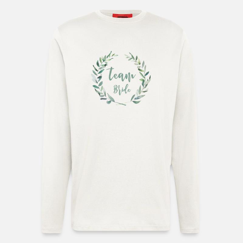 Team Bride - Longsleeve - made by SPREAD  - OFF WHITE