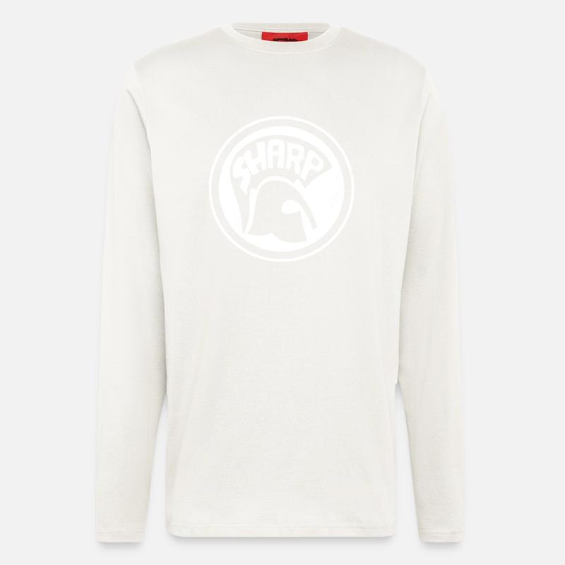 S.H.A.R.P - SHARP - Langarmshirt - made by SPREAD  - OFF WHITE