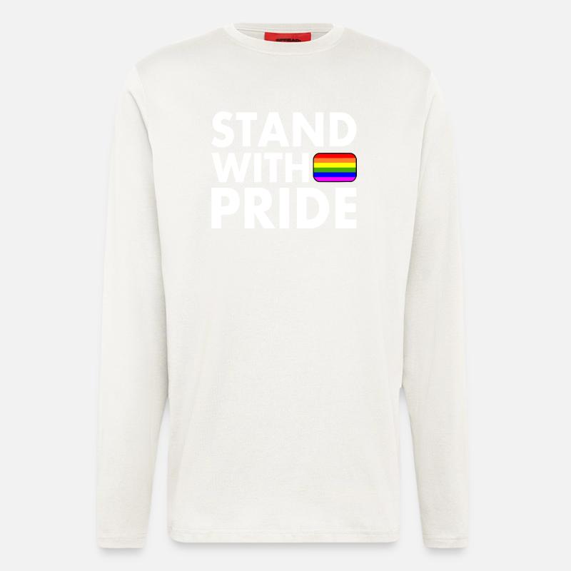 Stand with pride - Longsleeve - made by SPREAD - OFF WHITE