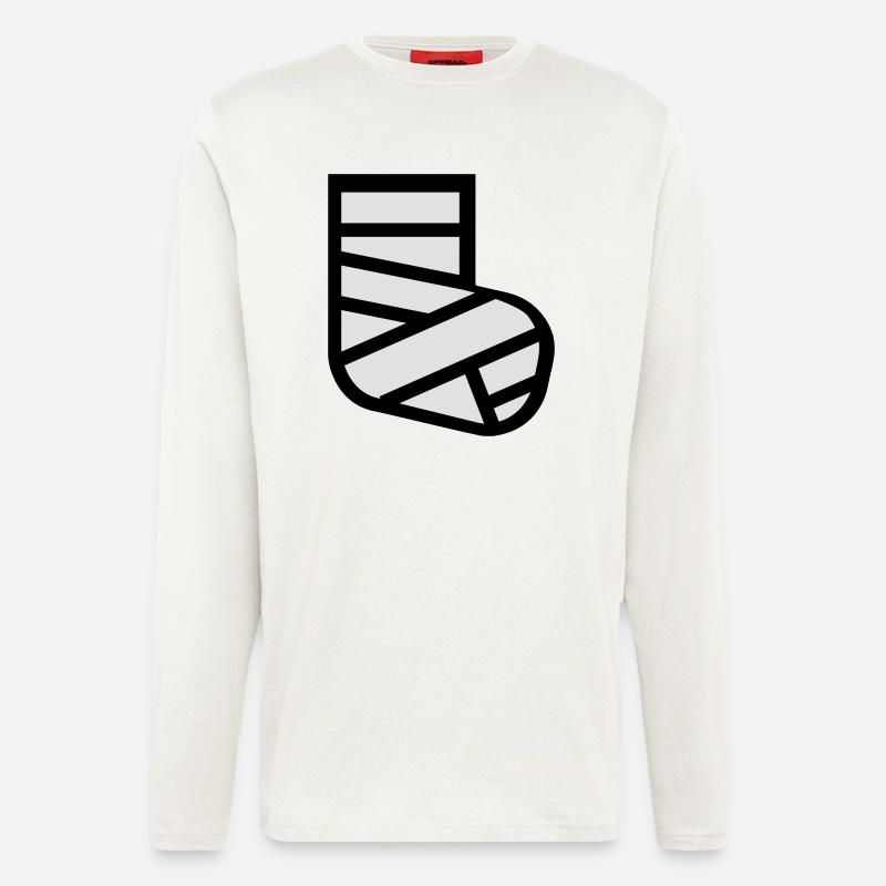 Beinbruch - Langarmshirt - made by SPREAD  - OFF WHITE