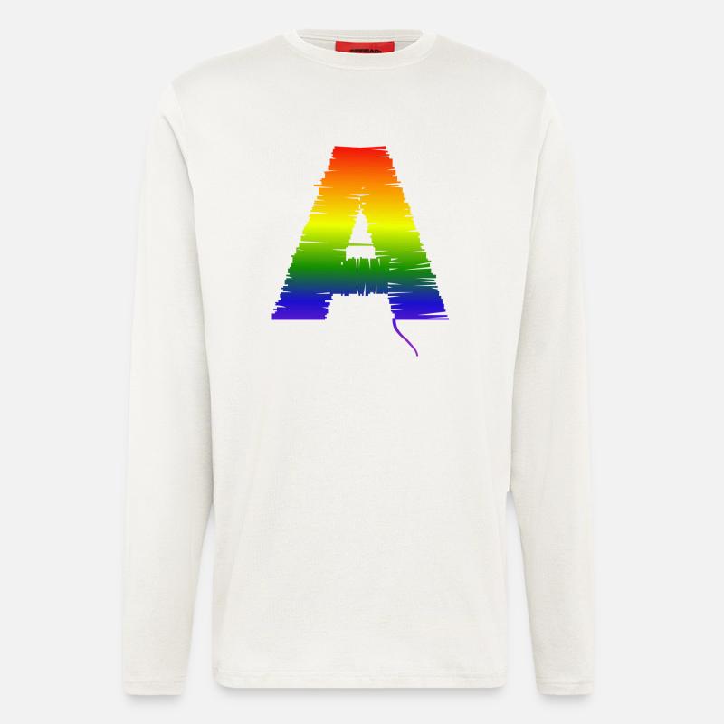 Rainobw A - Langarmshirt - made by SPREAD  - OFF WHITE