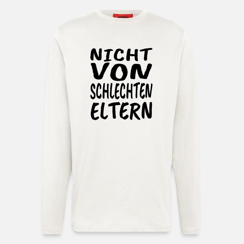 Nicht von schlechten Eltern - Langarmshirt - made by SPREAD - OFF WHITE