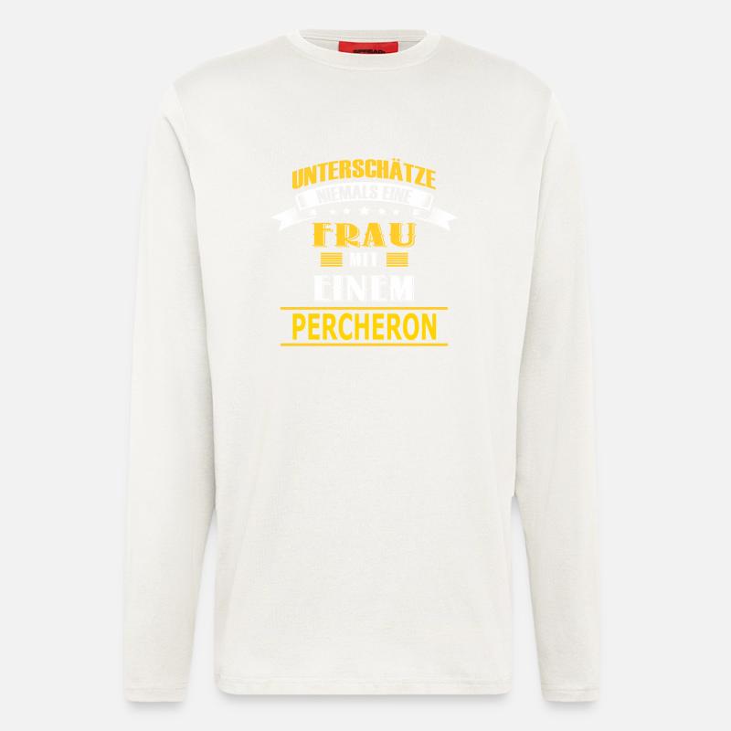 PERCHERON - Langarmshirt - made by SPREAD  - OFF WHITE