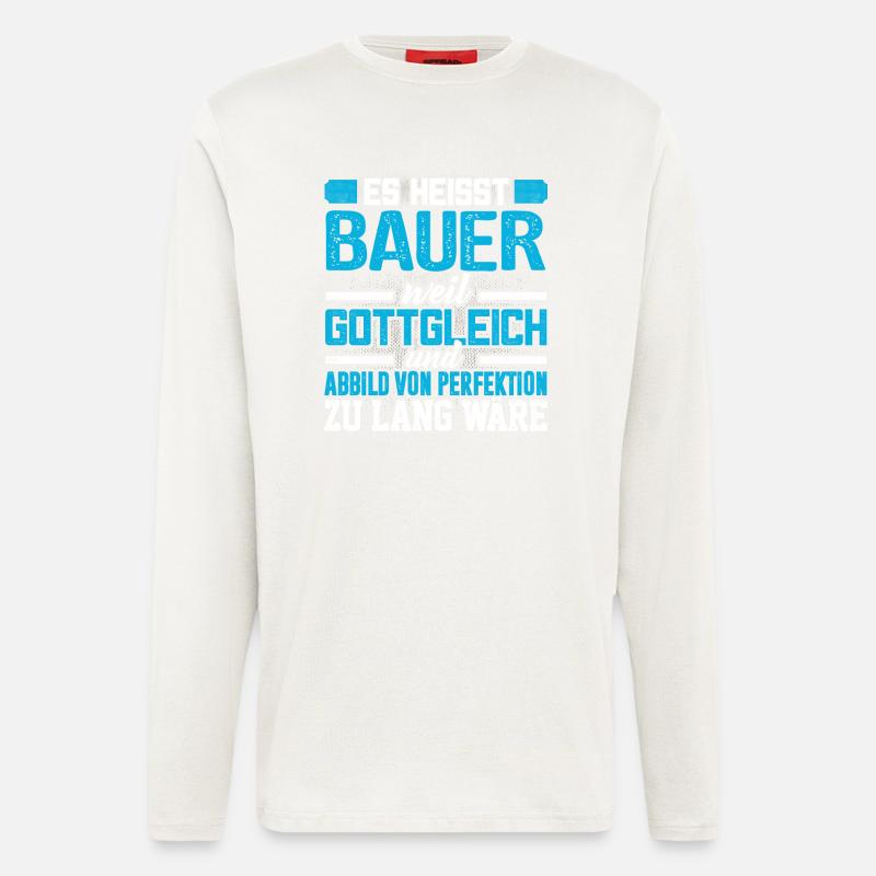 BAUER - Perfekt - Langarmshirt - made by SPREAD  - OFF WHITE