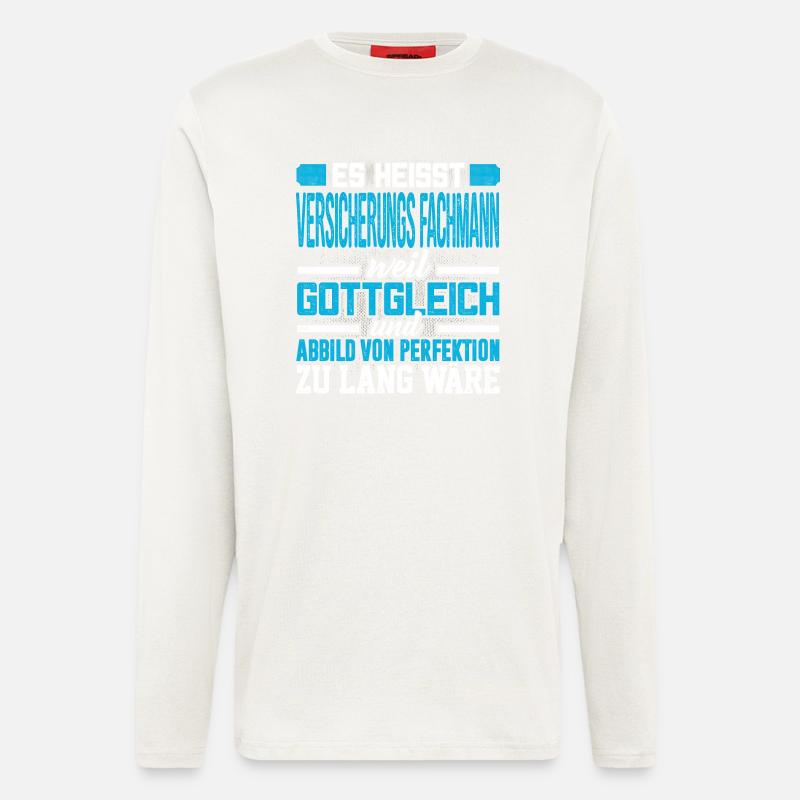 VERSICHERUNGS - Perfekt - Langarmshirt - made by SPREAD  - OFF WHITE