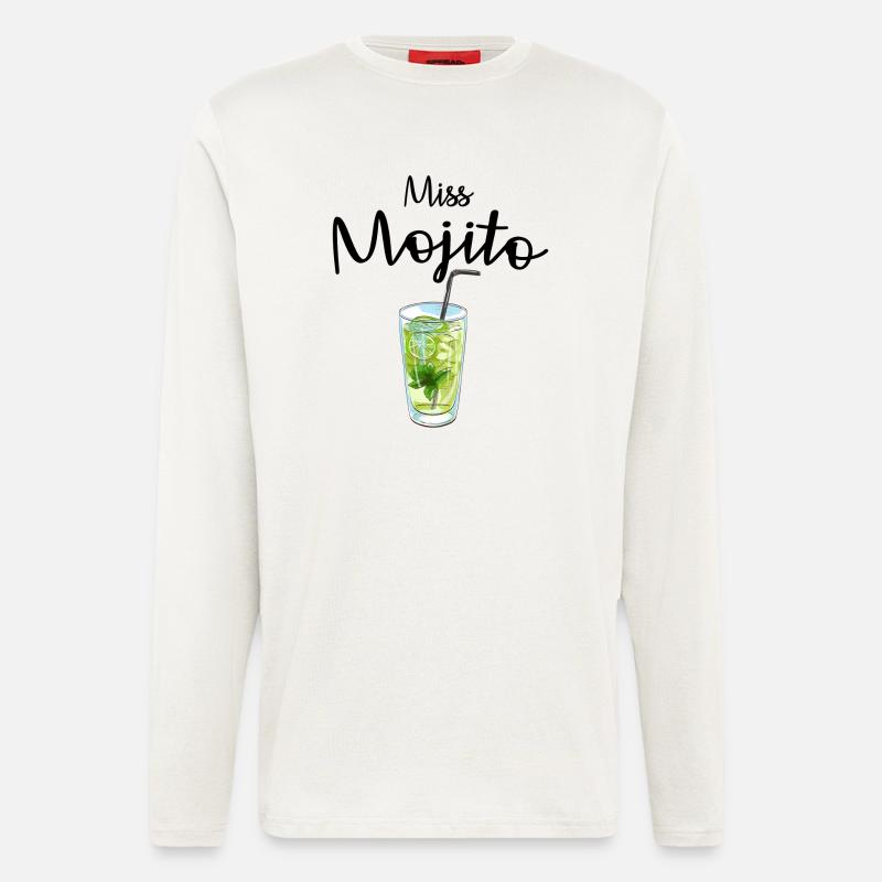 Fräulein Mojito - Langarmshirt - made by SPREAD  - OFF WHITE