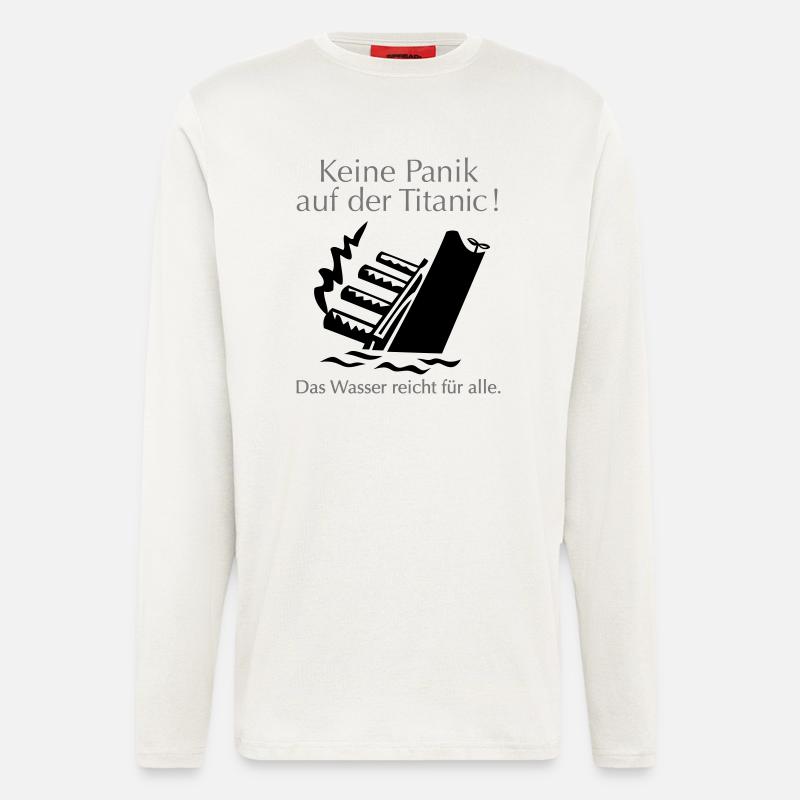 titanic - Langarmshirt - made by SPREAD  - OFF WHITE
