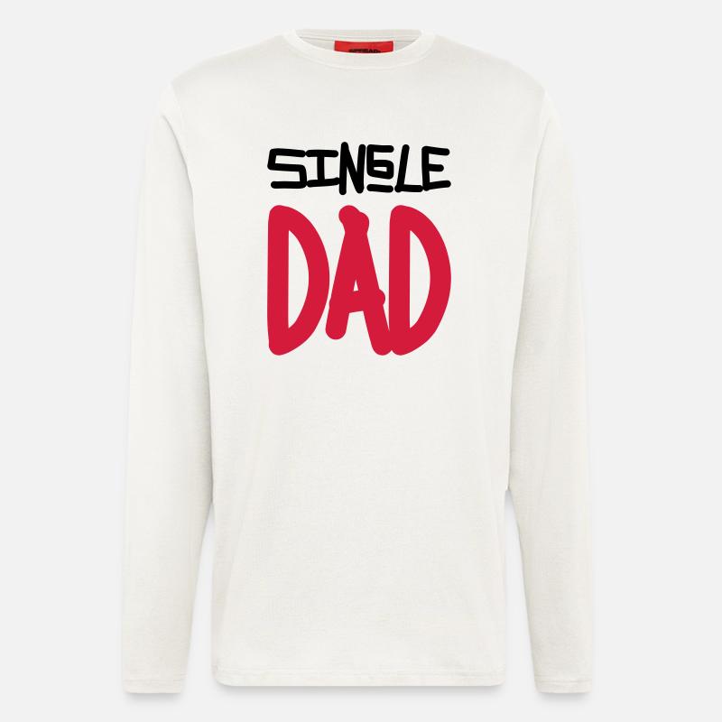 Single Dad - Longsleeve - made by SPREAD  - OFF WHITE