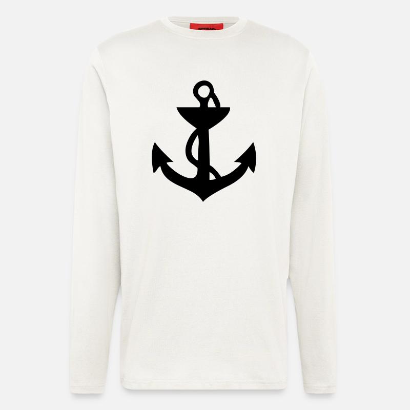 anker - Langarmshirt - made by SPREAD  - OFF WHITE