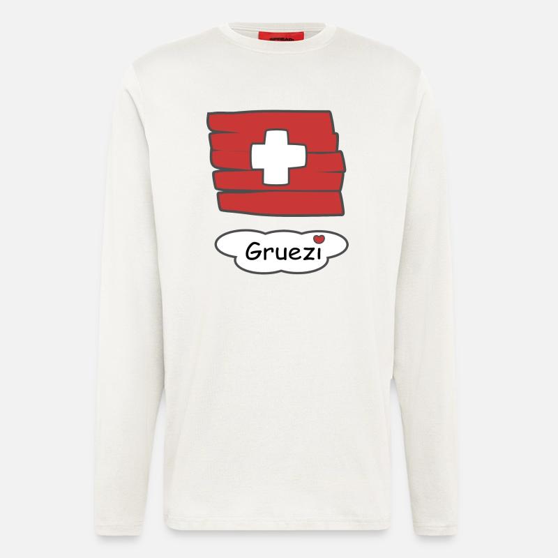 Gruezi - Langarmshirt - made by SPREAD  - OFF WHITE