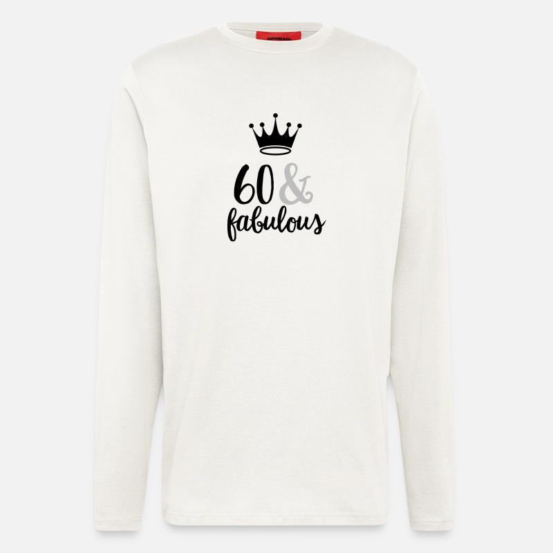 60 & fabulous - Langarmshirt - made by SPREAD  - OFF WHITE