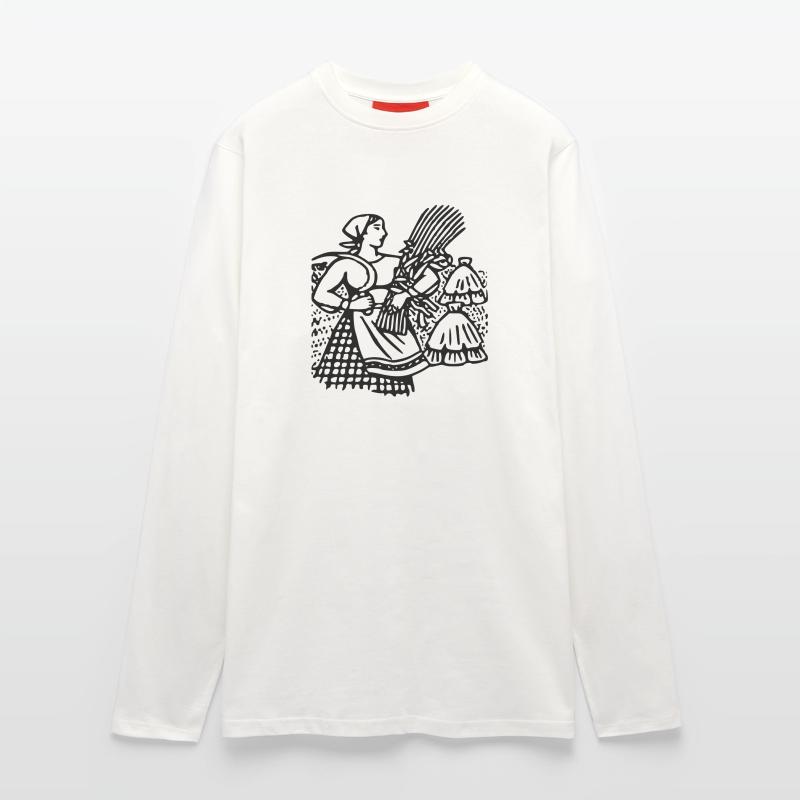corn corn maize cereal veggie vegetables vegetables Longsleeve - made by SPREAD 