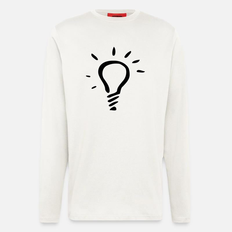 gluehbirne - Longsleeve - made by SPREAD  - OFF WHITE