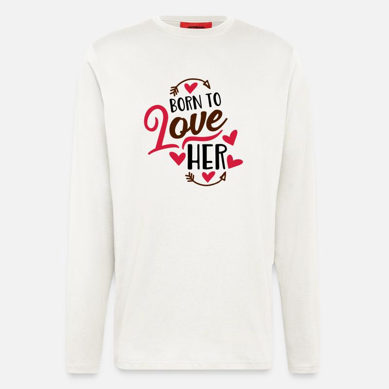 Liebe - Langarmshirt - made by SPREAD  - OFF WHITE