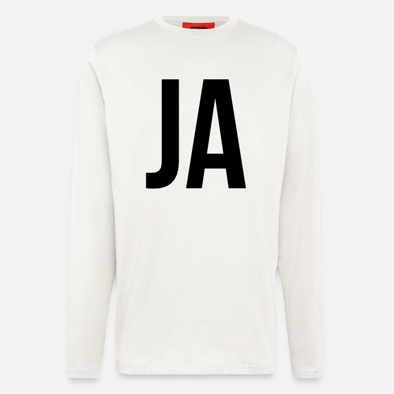 Ja - Langarmshirt - made by SPREAD  - OFF WHITE