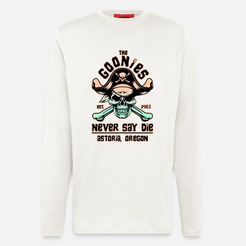 THE GOONIES 8 - Langarmshirt - made by SPREAD - OFF WHITE